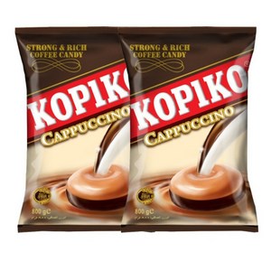 커피향캔디 카푸치노 캔디 사무실간식 800g(낱개 200개) 2팩, 동의, 800g, 2개