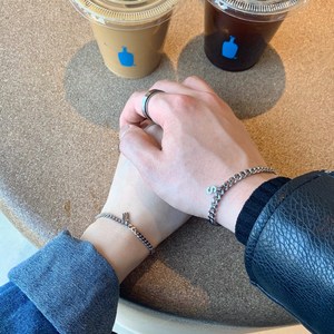 [무배 남여공용] 써지컬 이니셜팔찌 / 전체 써지컬스틸