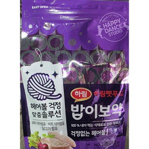 하림펫푸드밥이보약 고양이 기능성 사료, 헤어볼, 2kg, 1개