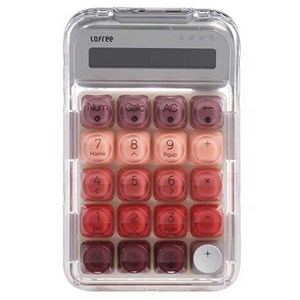 로프리 립스틱 도트 3모드 기계식 유무선 숫자 키보드 EH121