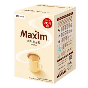 동서 맥심 화이트골드 커피믹스 180T