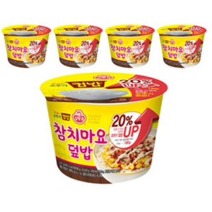 오뚜기 컵밥 참치마요덮밥, 247g, 4개