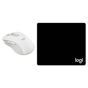 로지텍 시그니처 무선마우스 + 마우스 패드 일반형