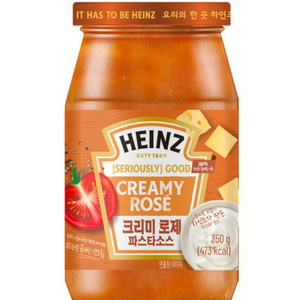 하인즈 크리미 로제 파스타 소스, 350g, 1개