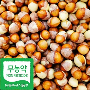 국산 친환경 깐 은행, 중, 1개, 500g