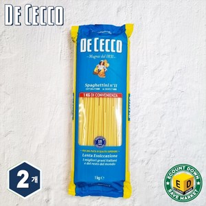 데체코 스파게티니, 1kg, 2개