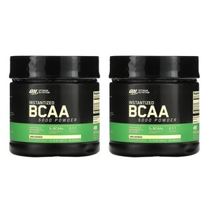 옵티멈뉴트리션 인스턴타이즈드 BCAA 5000 파우더 언플레이버드, 345g, 2개