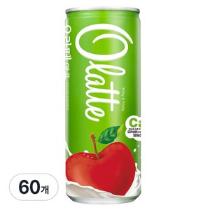 오라떼 애플 캔음료, 240ml, 60개
