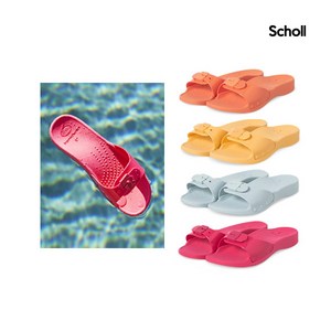 [숄] [삼성물산 공식] (SCHOLL) PVC 원스트랩 샌들 (F252921044/F252921067/F252921210/F252922068)