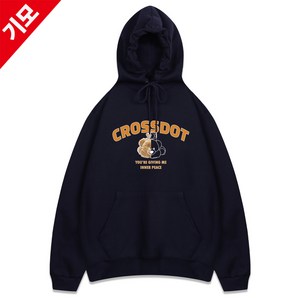 [당일출고/기모추가] 하프베어치 후드티 후드 빅사이즈 남자여성 ZAID_0021