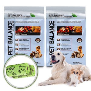 펫발란스 닭고기와 쌀 강아지 사료 대용량( 5Kg+5kg), 5kg, 2개
