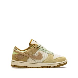 나이키 덩크 로우 온 더 브라이트 사이드 스니커즈, US 7.5(KR 245), 옐로우계열+그린계열