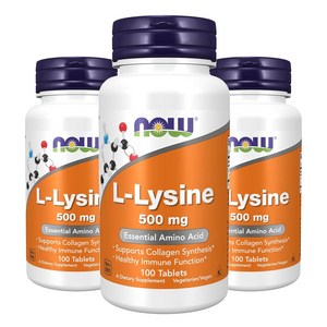 나우푸드 L-라이신 500mg 타블렛