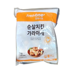 (무)(냉동)프레시원 순살치킨가라아게(냉동 1Kg)X10개, 1kg, 10개