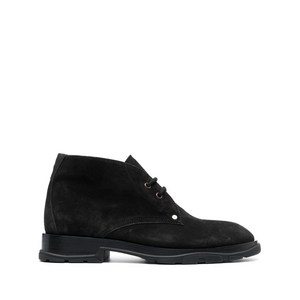 알렉산더맥퀸 레이스업 스웨이드 부츠, Italy 39(KR 240), 블랙계열