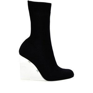 알렉산더맥퀸 하이 힐 슬립온 부츠 105mm