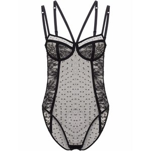 돌체앤가바나 레이스 발코넷 브라, 블랙계열, Italy 2