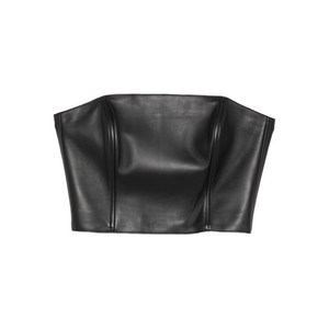 폴로랄프로렌 스트랩리스 레더 탑, 블랙계열, US 6(KR 55)