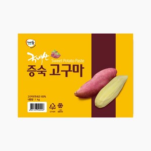 신광 증숙고구마 국산 냉동 1kg, 1kg[아이스박스포함], 1개