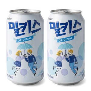 밀키스 탄산음료, 340ml, 24개