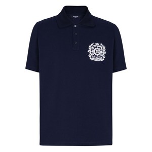 발망 코튼 폴로 셔츠, 블루계열, Standard L(KR 110)