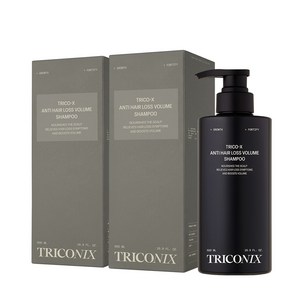 트리코닉스 트리코엑스 탈모완화 볼륨 샴푸, 500ml, 2개