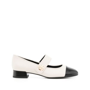 토리 버치 메리 제인 발레리나 슈즈, US 10(KR 270), 베이지계열+블랙계열