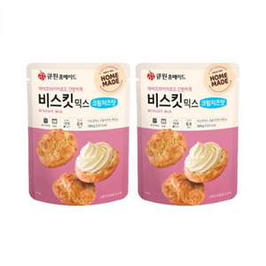 큐원 홈메이드 비스킷믹스 크림치즈맛, 10개, 250g