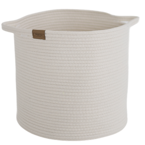 쏠리또 대형 LARGE 코튼 패브릭 로프 바스켓 장난감 수납 바구니