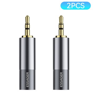 Essager 3.5mm to 6.5mm TRS 오디오 케이블 2개입