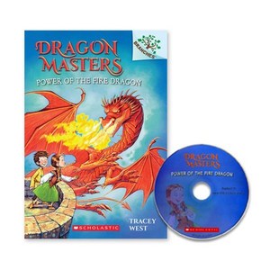 Dagon Mastes #4 : Powe of the Fie Dagon (Book & CD) : Stoyplus QR 미포함, Scholastic