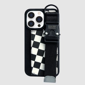 디자인스킨 아이폰 버클 스트랩 카드수납 케이스