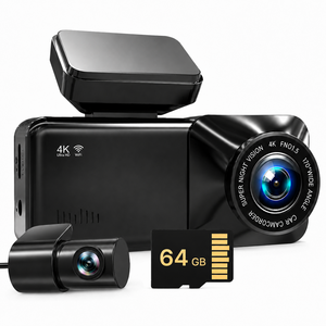 VIMONIC 4K UHD+FHD 고화질 2채널 차량용 블랙박스 GPS 내장 WiFi 스마트폰 연동 지원 한국어 음성 안내