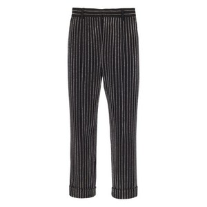 발망 크리스털 스트라이프 팬츠, 블랙계열, Italy 44(KR 100)