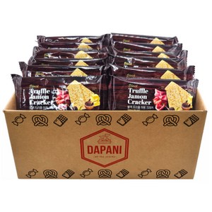 다파니 블랙 트러플 하몽 크래커 간식 개별포장 20개입