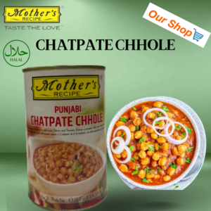 Chatpate Chole (Chickpeas with Tomato Gavy) / Ready to Eat / 할랄 차파테 촐레, 1개, 450g