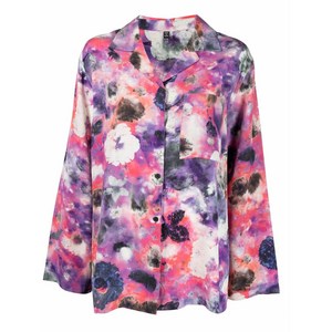 알렉산더맥퀸 알렉산더 맥퀸 플로럴 프린트 실크 셔츠