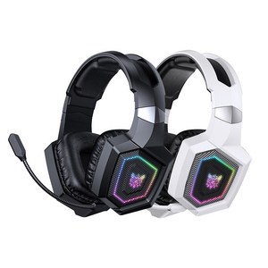 ONIKUMA 무선 게이밍 헤드셋 3모드 연결 가상 7.1 노이즈캔슬링 마이크 GT806