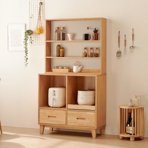 루코 900 원목 주방수납장 상부장세트 서랍형 DERUKKO-C(데시앙), 01.상부장세트 서랍형 월넛