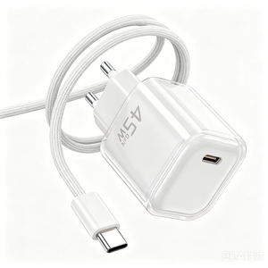 IMCHEN 45W 초고속 충전기 어댑터 + C to C 초고속 케이블 1.5m 세트