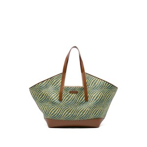 마르니 스트라이프 패턴 토트 백