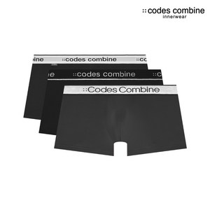 로고 아웃밴드 베이직 드로즈 3PACK (BK BK BK)