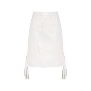보테가 베네타 태슬 미디 스커트, 화이트계열, Italy 40