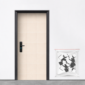 베라스코 자석형 현관문 방음재 방음판 2in1 접착식 30 x 30cm, 베이지, 24개