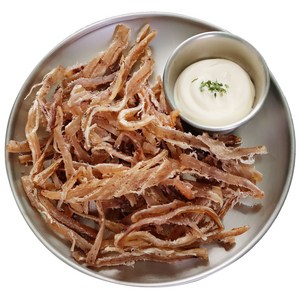쫄깃한 오징어 꽃징어 슬라이스 주전부리 맥주안주 술안주, 250g, 1개