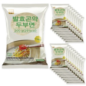 빼빼곤약 발효곤약두부면 200g x 20팩 (100g당 14.5kcal), 20개