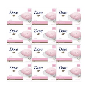 도브 뷰티바 비누 핑크, 90g, 12개입