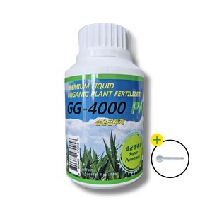 GG-4000 친환경 전착제 습윤침투제 고추 과수 + 농사친구 개량스푼, 1개, 250ml