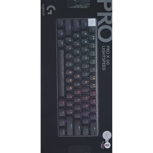 로지텍 PRO X 60 LIGHTSPEED 게이밍 키보드
