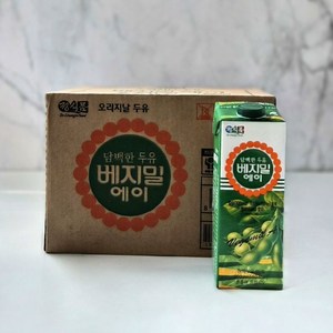 베지밀 에이 담백한 두유, 950ml, 12개